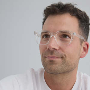 Reading Glasses: Kai Reading Glasses in Crystal