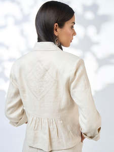 Loobies Story: Lia Jacket in Ecru