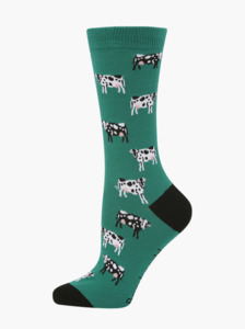 Bamboozld: Womens Holy Cow Socks