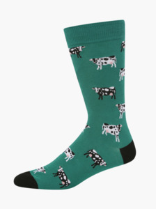 Bamboozld: Mens Holy Cow Socks