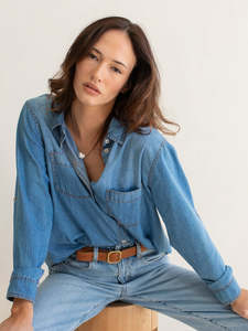 Denim Boyfriend Shirt