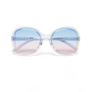 Anna Sunglasses in Transparent Clear