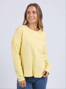 New Arrivals: Jayne Throw On Top in Lemon