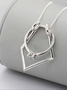 Ring Holder Necklace PN257XCH-STG