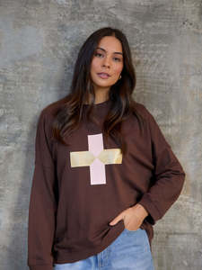 Newport Sweat in Chocolate