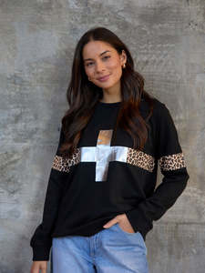 Stella And Gemma: PRE ORDER Classic Sweat in Black