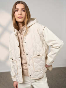 New Arrivals: Tetris Jacket in Vanilla