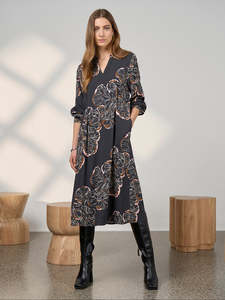New Arrivals: Wood Rose Dress