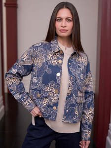 Halcyon Jacket in Denim Multi