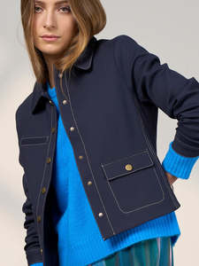 Highlight Jacket in Navy
