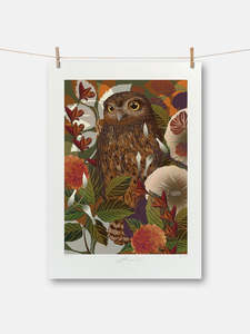 Flox A4 Boutique Print - Autumnul Ruru