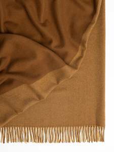New Arrivals: Fiord Throw in Caramel
