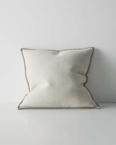 Alba Cushion Cover in Bone