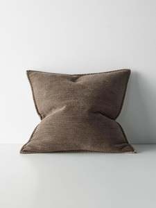 Alba Cushion Cover in Bark