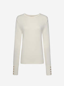 Moke: Anne Sweater in Pearl