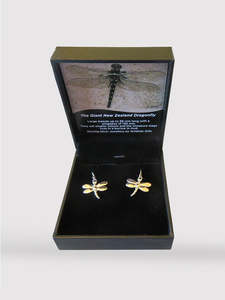 Dragonfly Drop Earrings