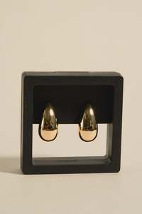 Tear Drop Earrings Gold