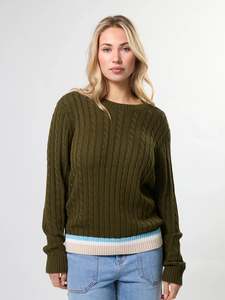 Stella And Gemma: Cable Crew in Khaki