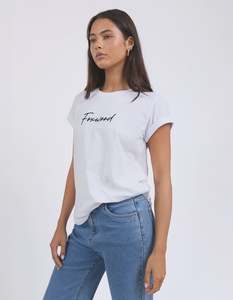 Foxwood Signature Tee in White