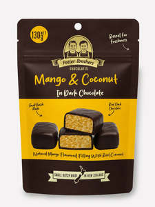 Potter Brothers Mango Coconut In Dark Chocolate