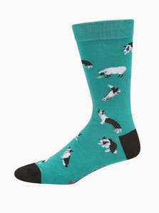 Mens Border Collie Socks
