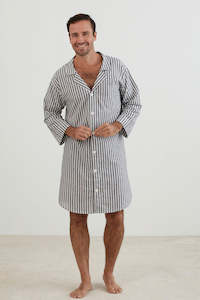 Baksana Mens Sleepwear: Oliver Classic Nightshirt