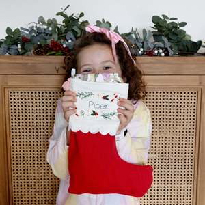 Embroidery: Personalized Christmas Stocking Beginner Kit