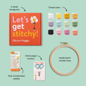 Embroidery Supplies: Wash Away Supplies Pack