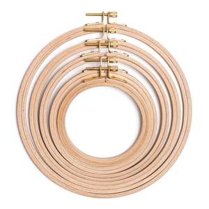Embroidery Supplies: Wooden Hoop Packs