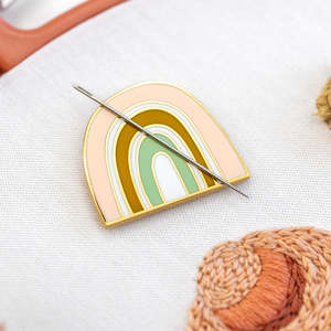Embroidery Supplies: Rainbow Magnetic Needle Minder