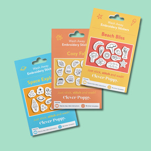 Wash Away Stickers 3 Pack Bundle