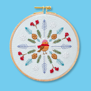 Embroidery: Winter Mandala Beginner Kit