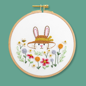 Embroidery: Garden Bunny Beginner Kit