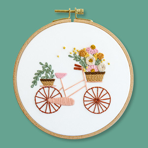 Seasonal Embroidery: Spring Ride Beginner Kit