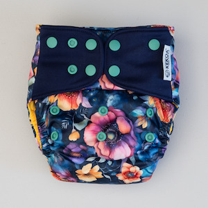 Modern Cloth Nappies: Kekoa Core - Moonlit Blooms