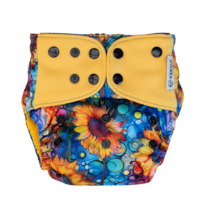 Modern Cloth Nappies: CWF/Kekoa Core - Sunburst Splash - Sunshine