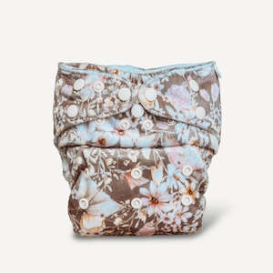 Night Nappies: Mighty Minky Night Nappy - Charmed