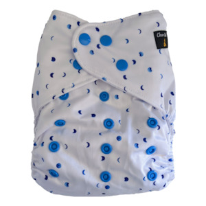 A Splash Of Colour: AI2 Pocket Nappy - Blue Moons