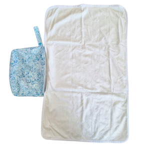 Foldaway Change Mats: Clever Changer - Ocean Swirls