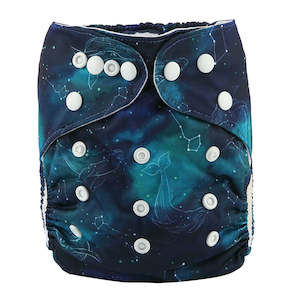 Nappy Care Card Collection: Basic Pocket Nappy - Cetus