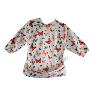Mealtime Playtime More: Luxe Sleeved Bibs - Flutterby