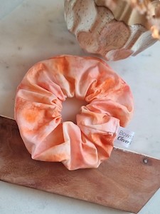 Bows To Toes: Scrunchies - Peach Splash