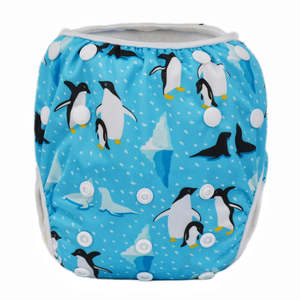 Swim Nappy - Penguins