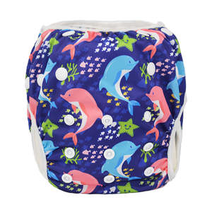 Birthday Sale Collection: Swim Nappy - Dolphin Fun