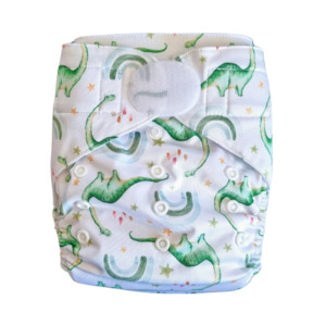 Premium AI2 Nappy - Rainbowsaurus