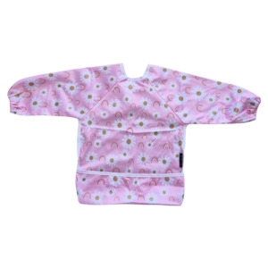 Sleeved Bibs: Sleeved Bibs - Pretty in Pink