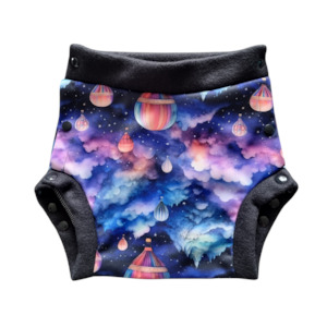 Nappy Covers: Comfy Cover - Reach for the Stars