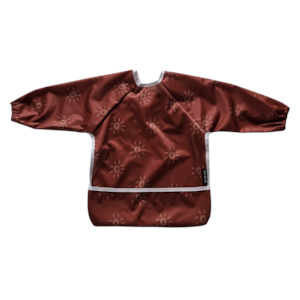 Sleeved Bibs: Sleeved Bibs - Sunshine