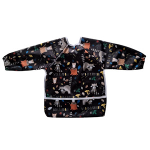 Sleeved Bibs - Wild as a Raccoon