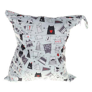 Clever Wee Fox: Wet Bags - Cats